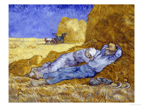 Midday Rest after Millet - Van Gogh Painting On Canvas